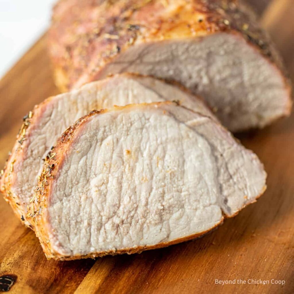 cooked pork